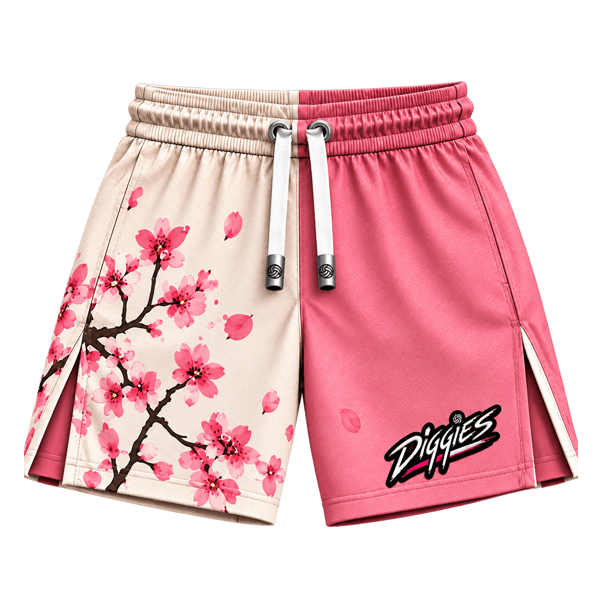 Blossom shorts, front view